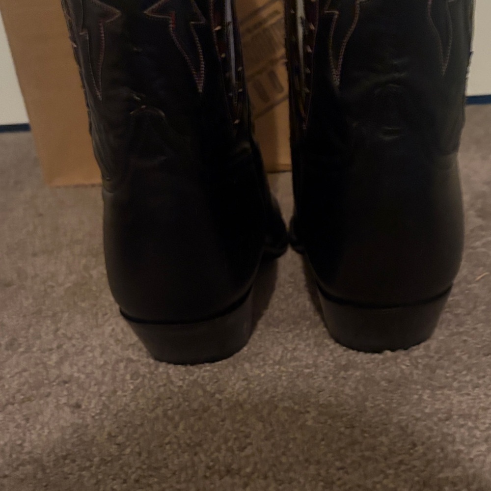Liberty Boot Co. Black and White Boots. Style called Dallas. NIB. - Picture 8 of 13